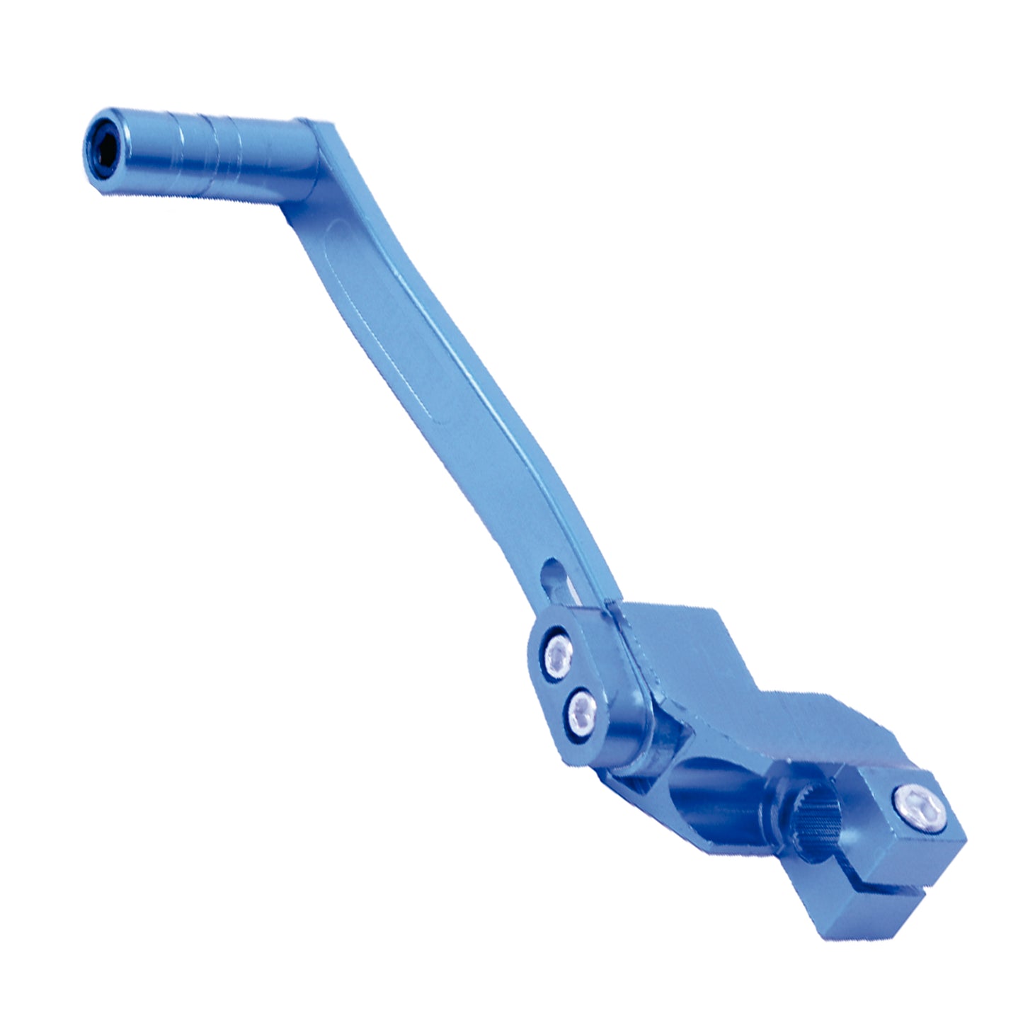 Blue Alloy Kick Start Starter Lever image 0