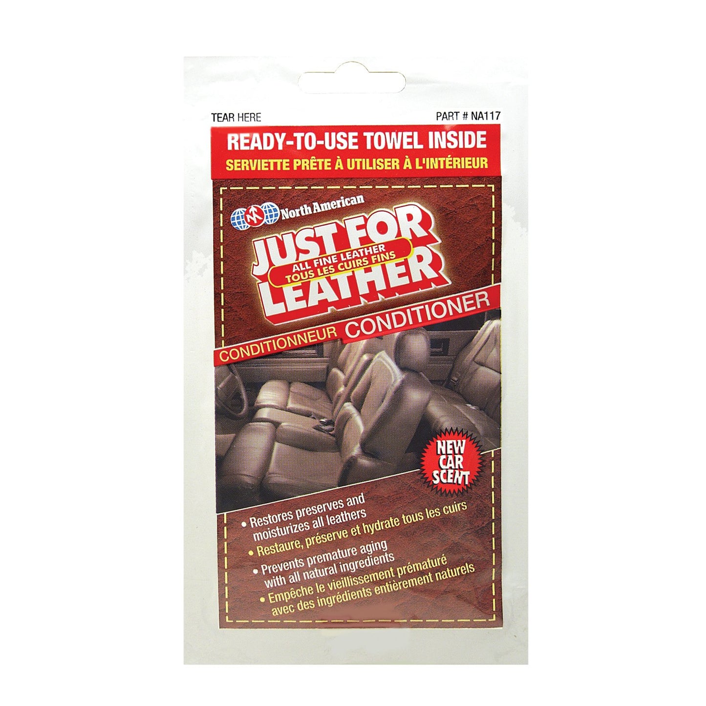 Vinyl Plus Leather Ceaner Sachet 24 pk image 0