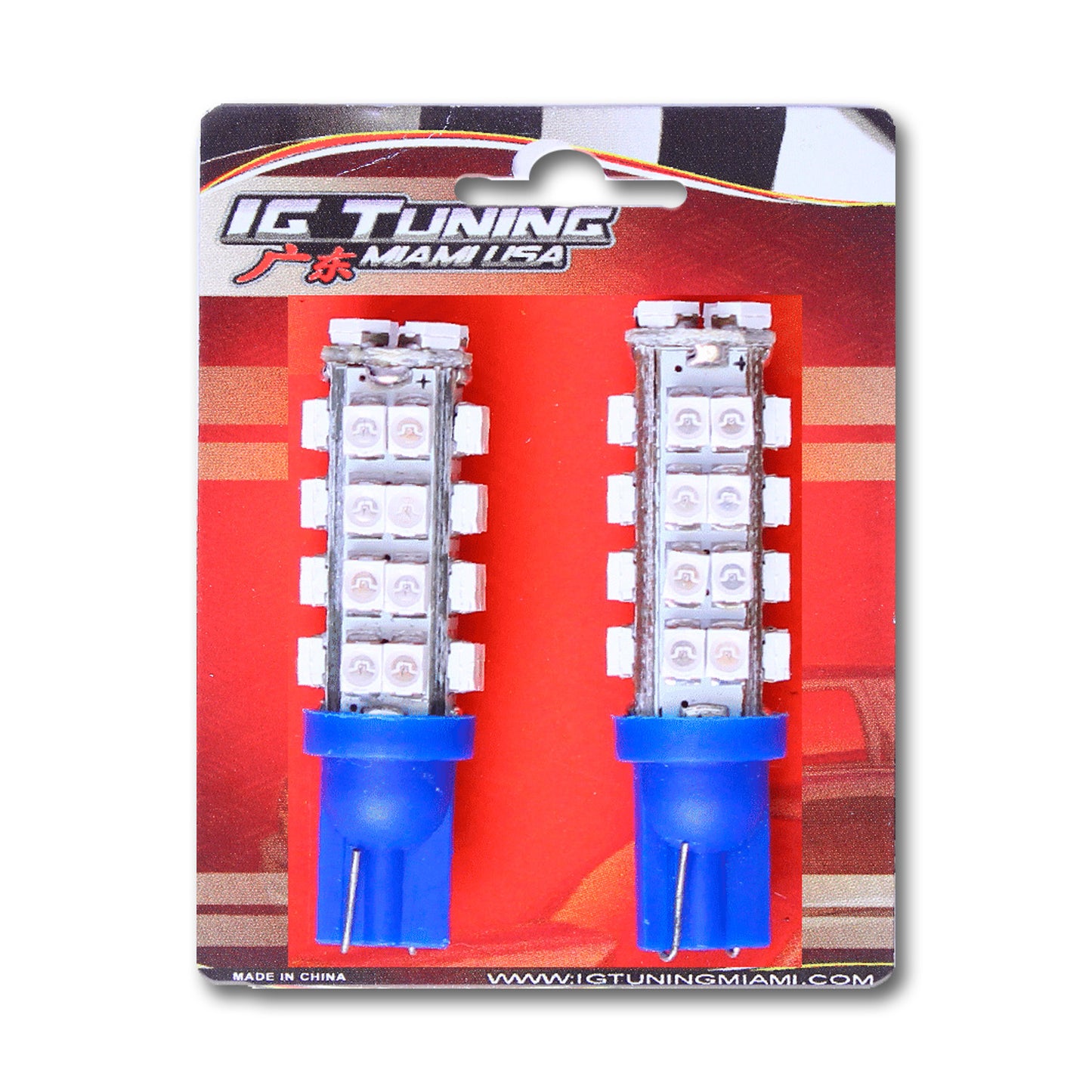 T10 Tower 36 Leds Blue 2 Pcs image 0