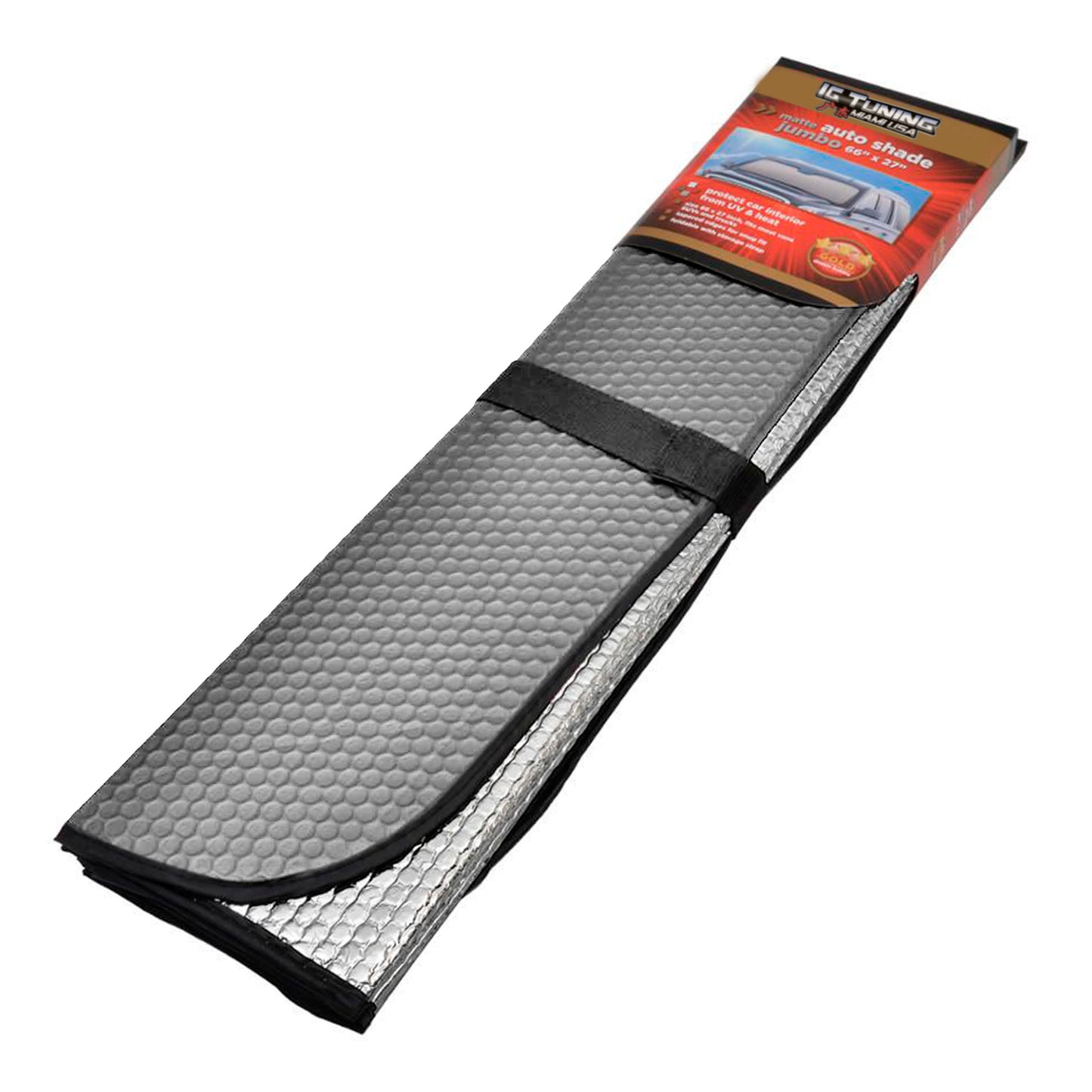 Large chrome sun shade Jumbo Size image 0