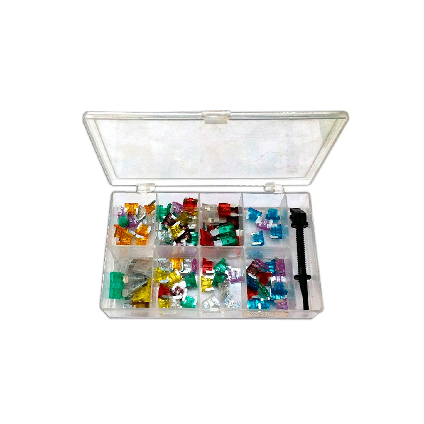Kit Of 160 Mini Fuses Various Amps image 0