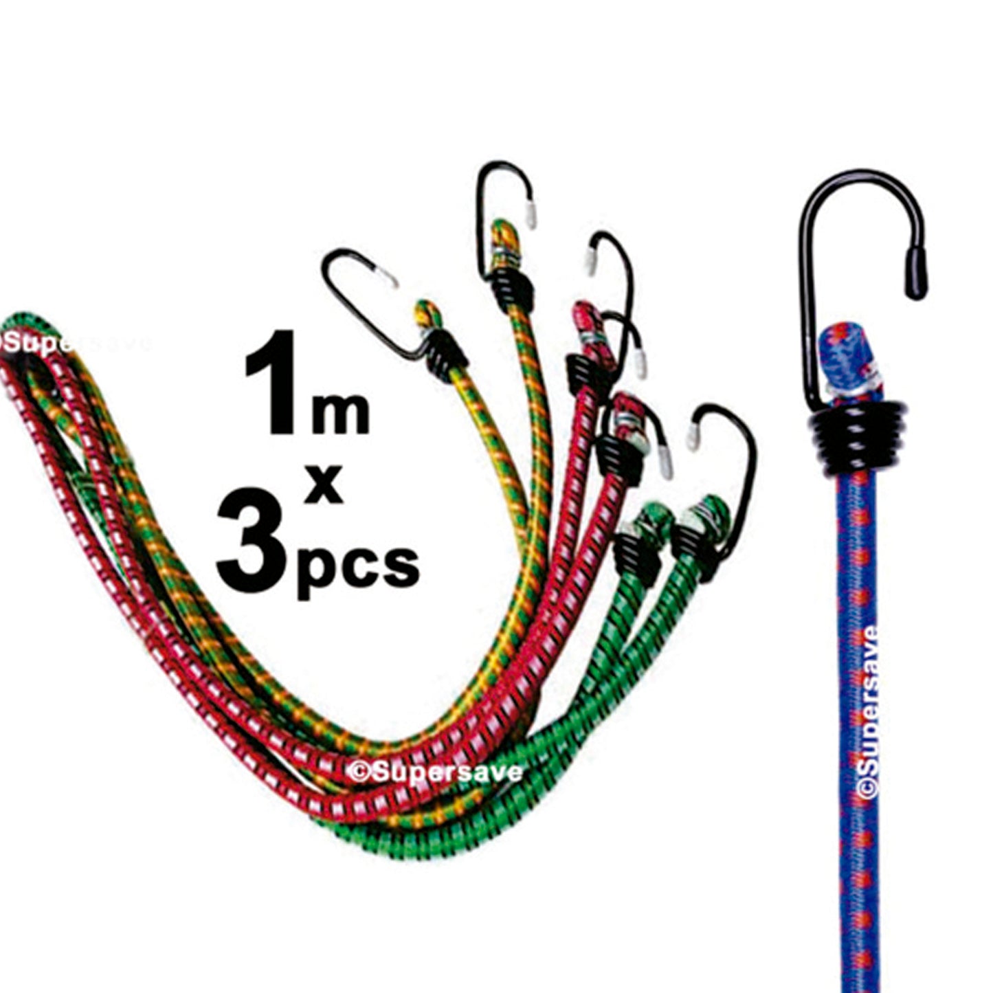 1 Mt 3 Pcs Bongi Rope image 0
