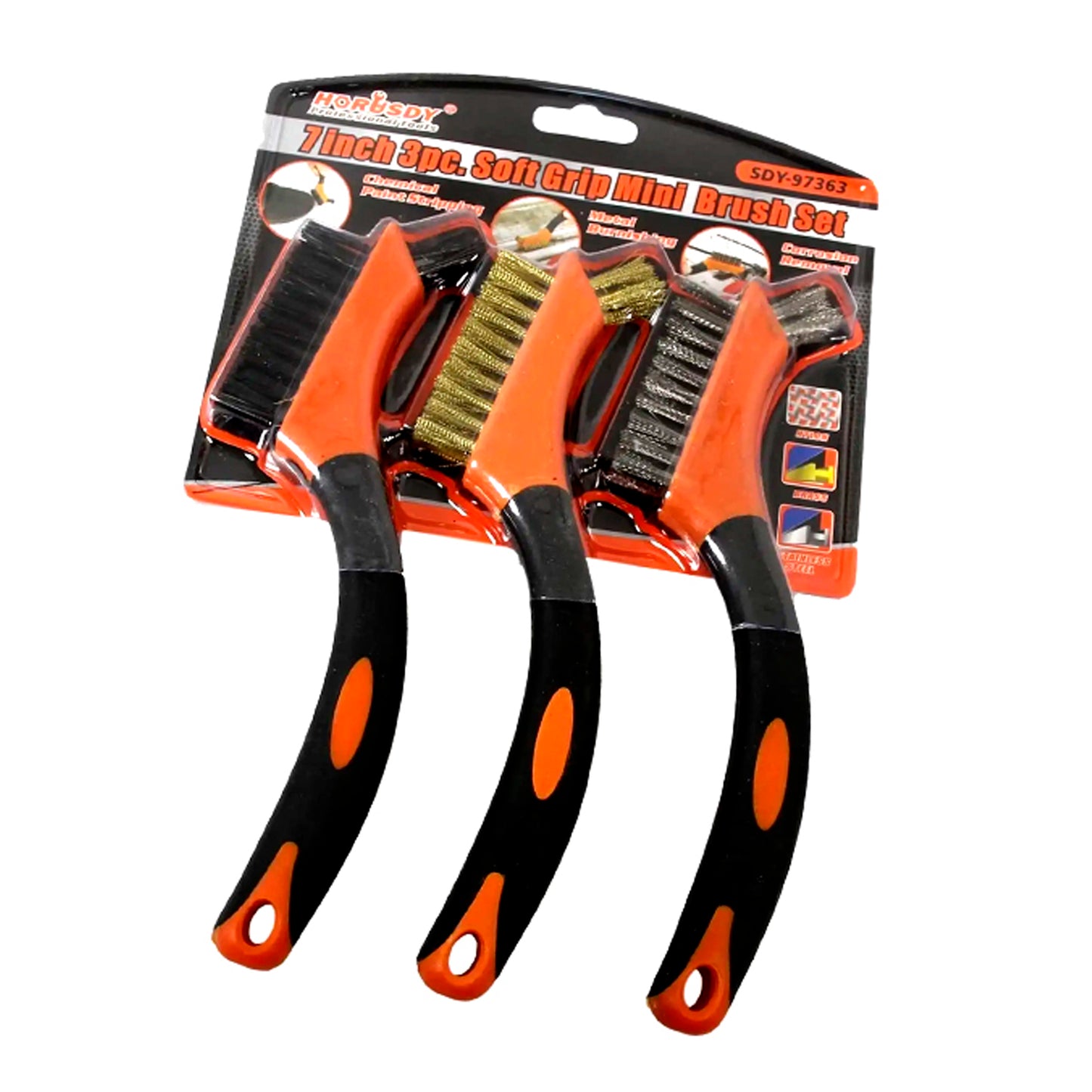 7 Inch Mini Brush Set image 0