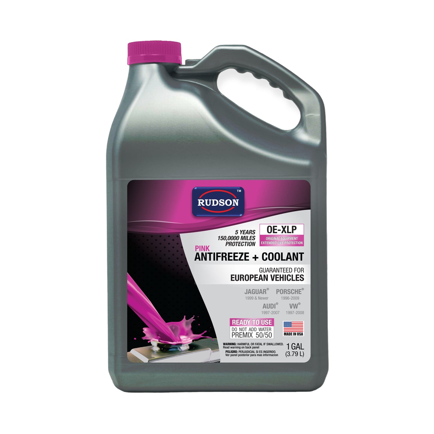Antifreeze European Coolant Pink 1 gal 6 pcs image 0