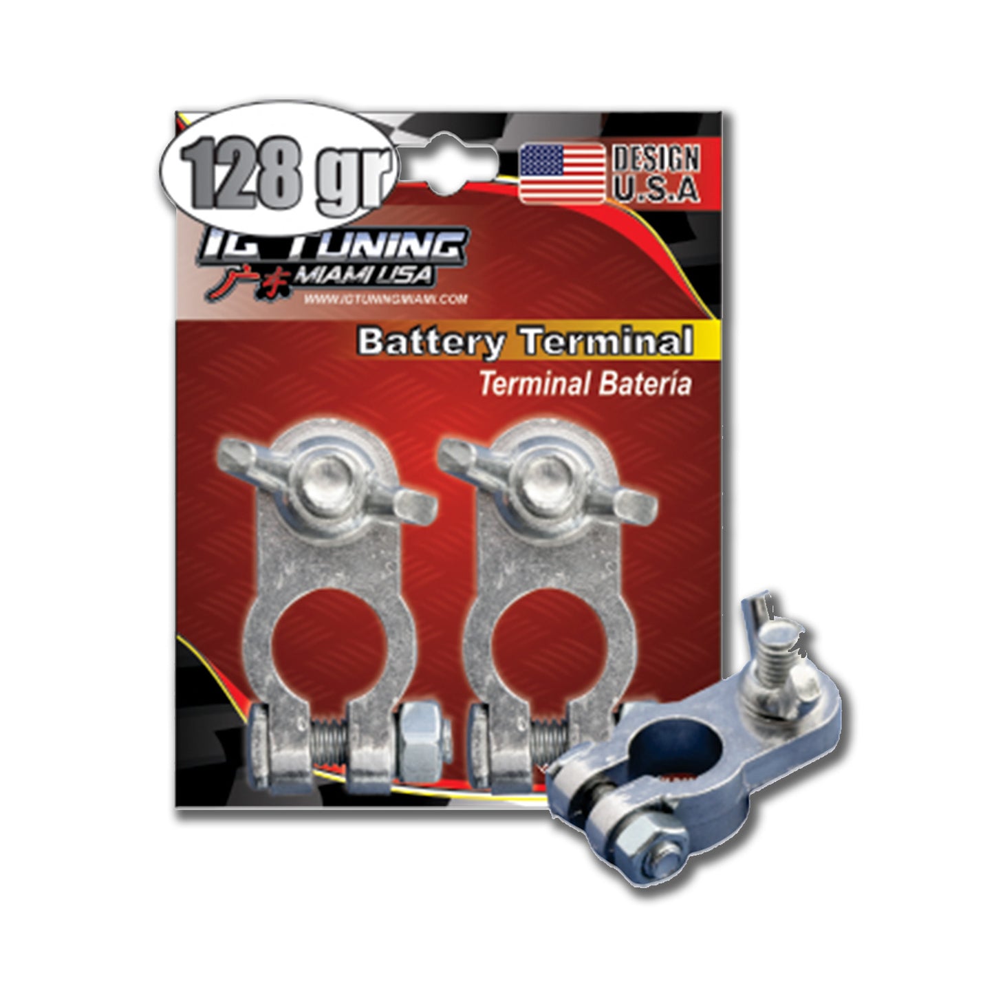 Battery Terminal Alu-Magn Butterfly image 0
