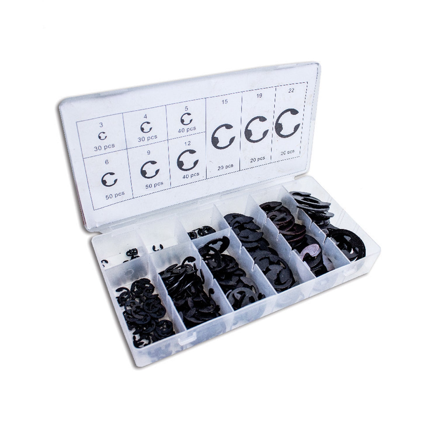 300 pcs e-Type Circlip Combination image 0