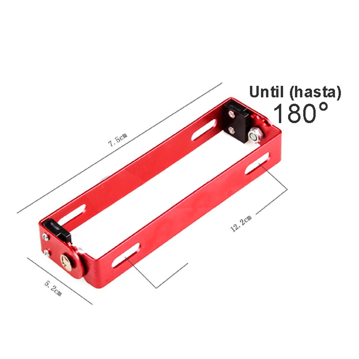 Bike Adjust Angle Alum Mount License Holder image 0