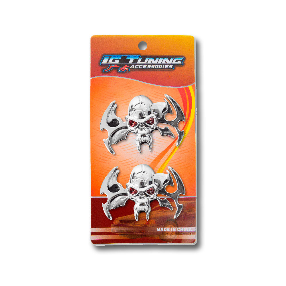 Emblem skull Red Eye 2 Pcs image 0
