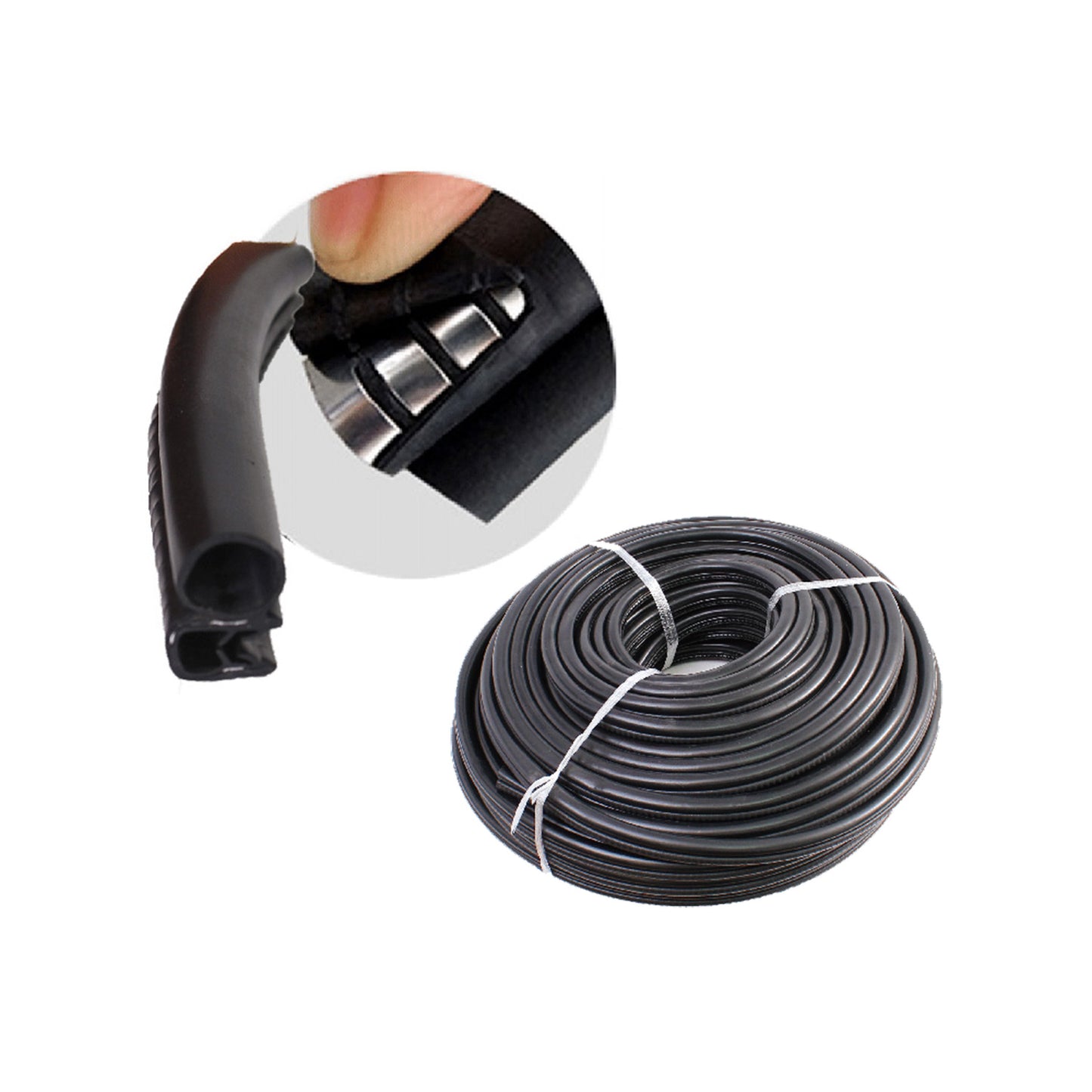 Rubber Door Seal 2.5 x 1.5 image 0