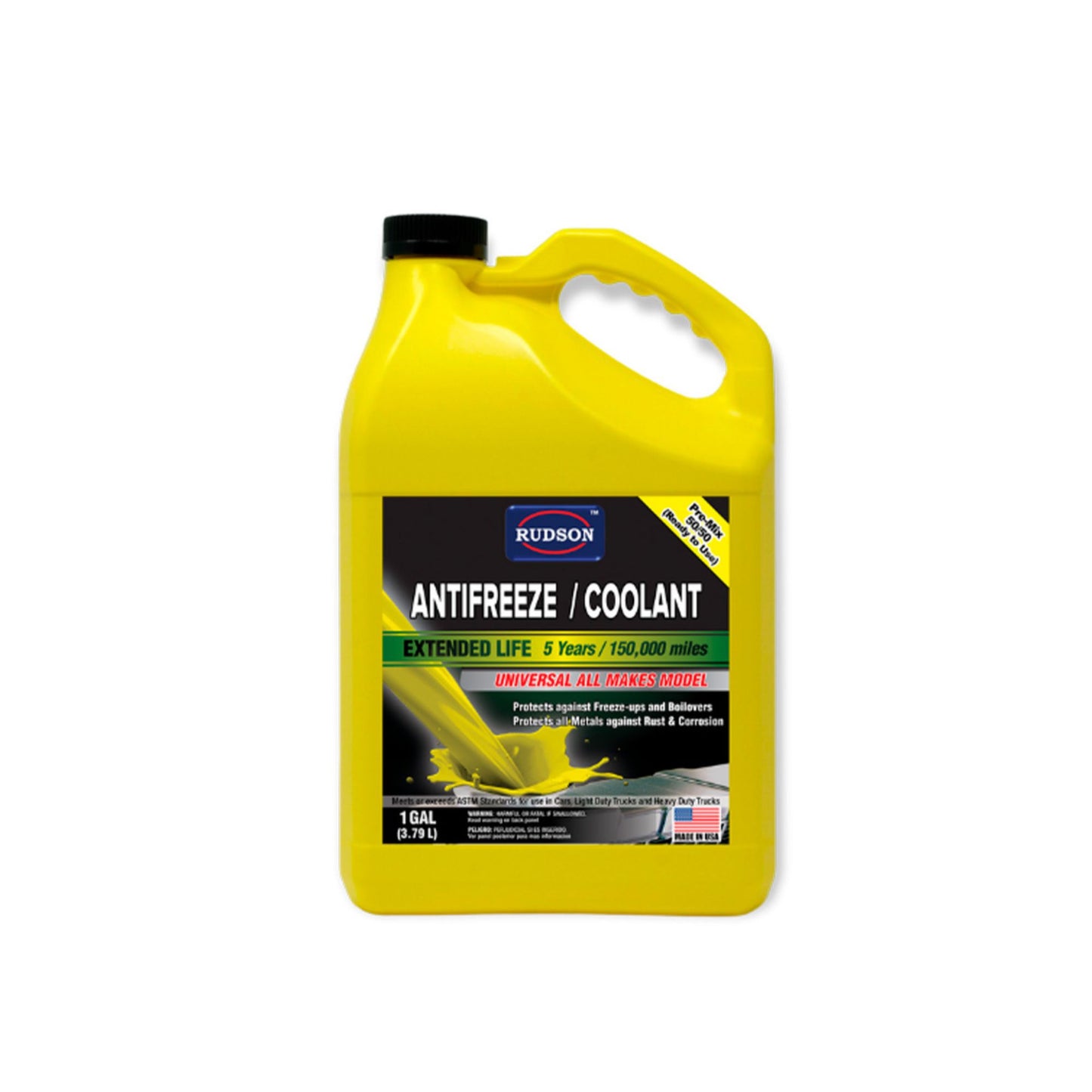 Antifreeze Plus Coolant Universal Yellow 1 gal 6 pcs image 0