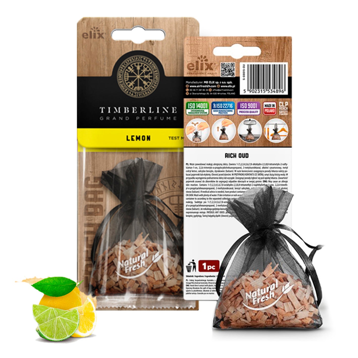 Timberline Wood Fresh Bag Lemon image 0