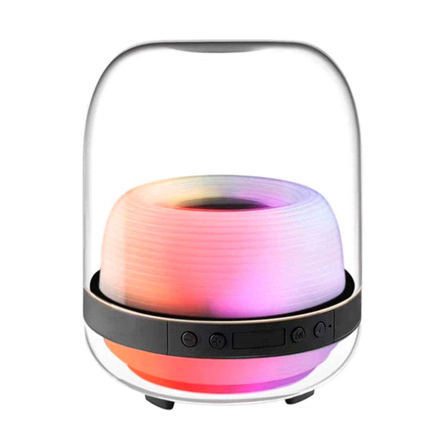 L20 Speakers 10W 52Mm Fm Bt Tf Usb Led Aux image 0