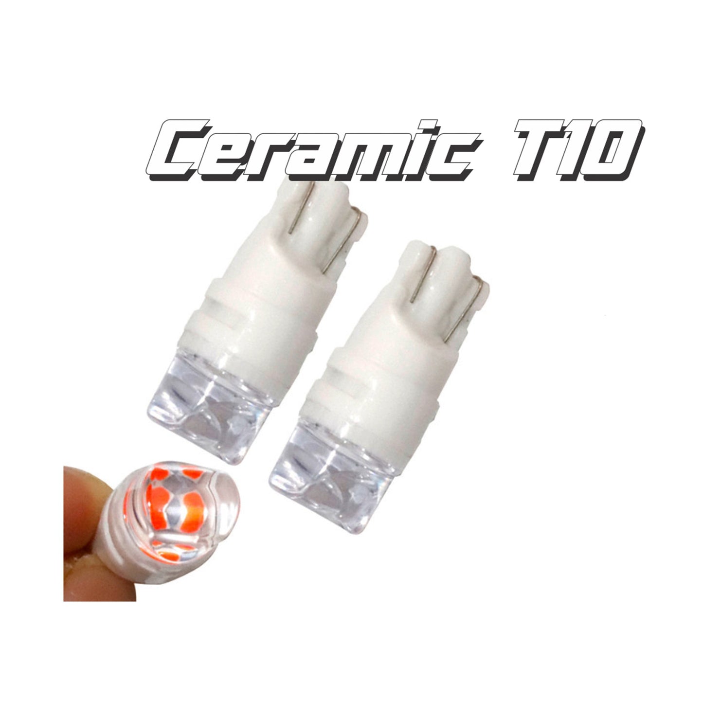 T10 LED 3 SMD 2 pcs Red image 0