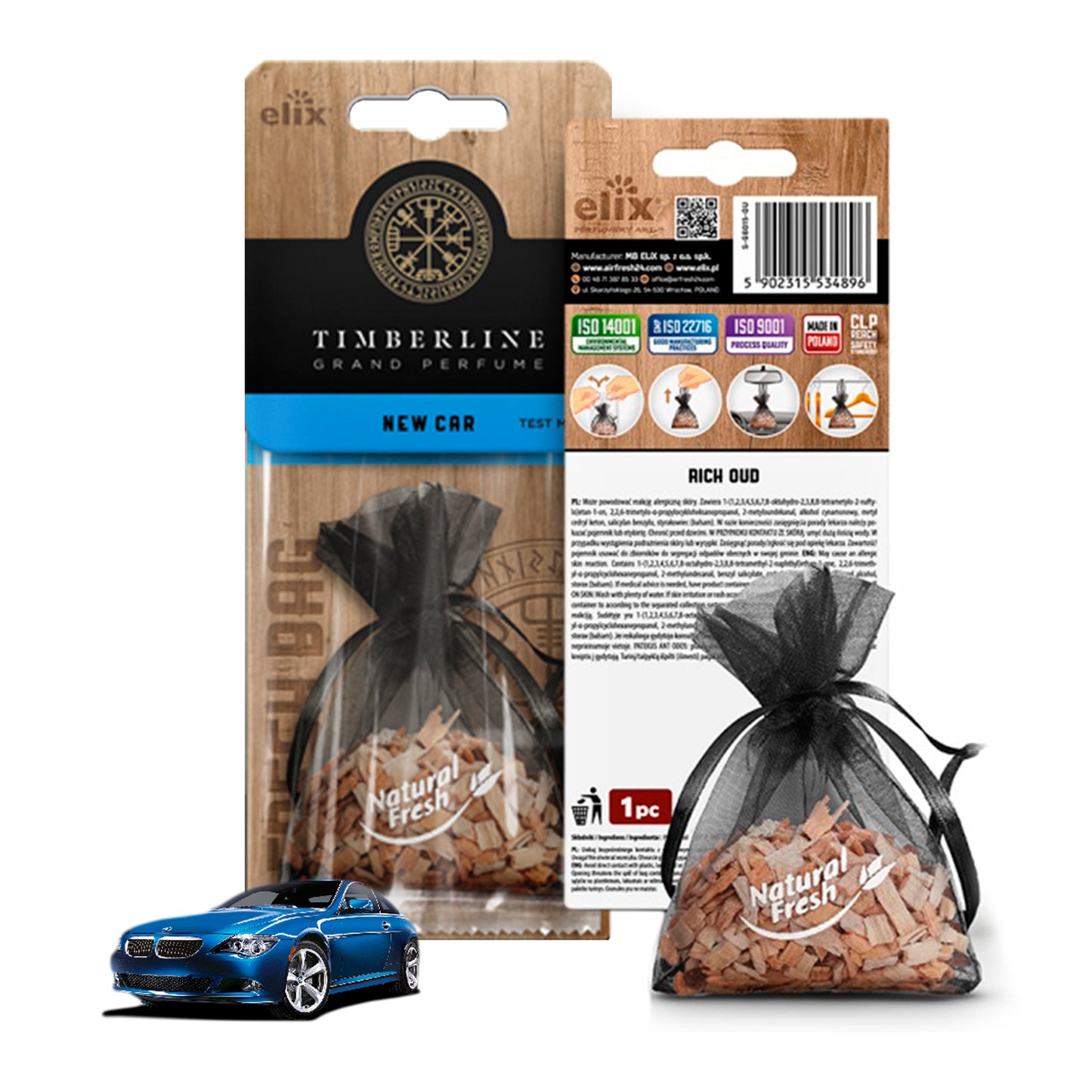 Timberline Wood Fresh Bag New Car image 0