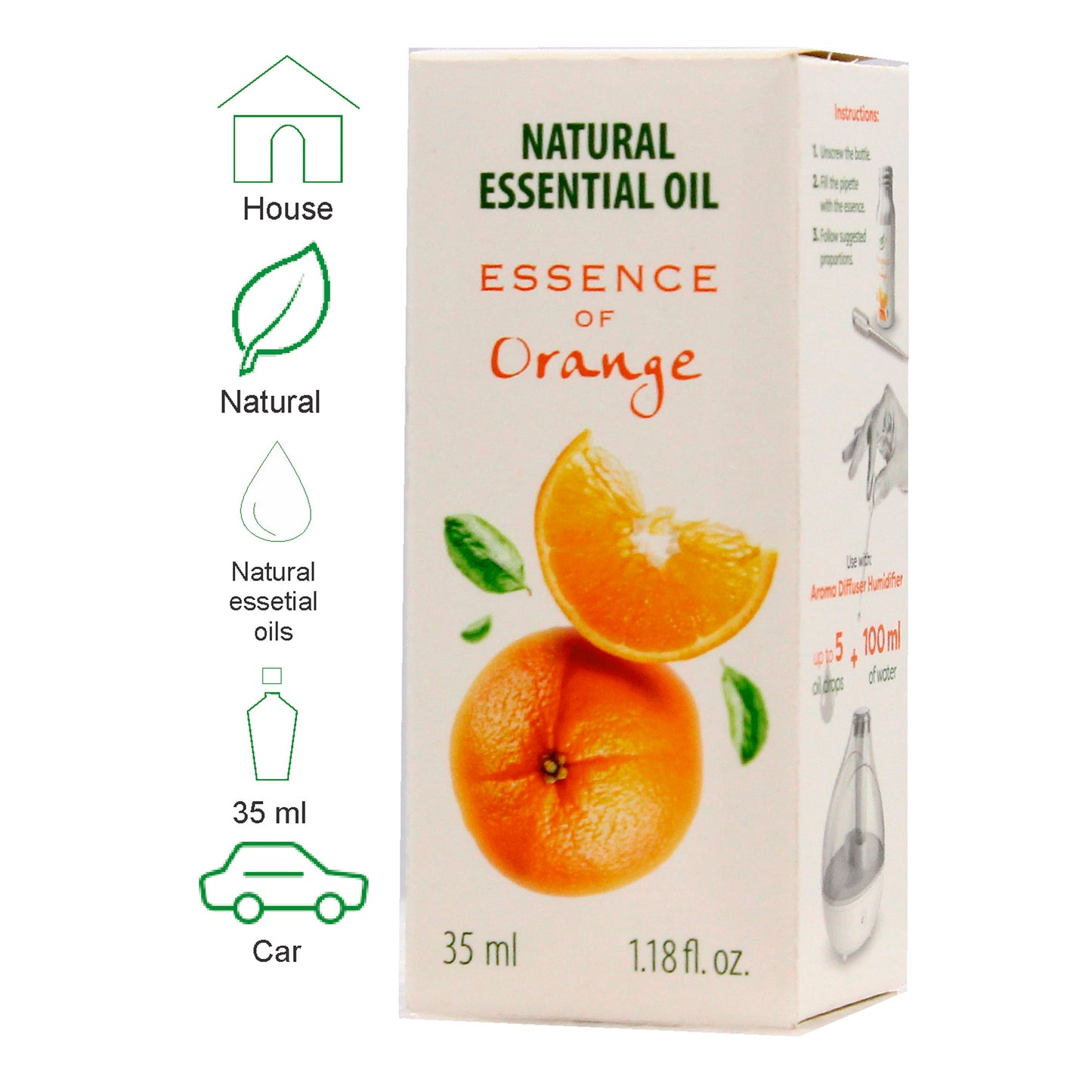 Essence Natural Oil Orange 35 ml image 0