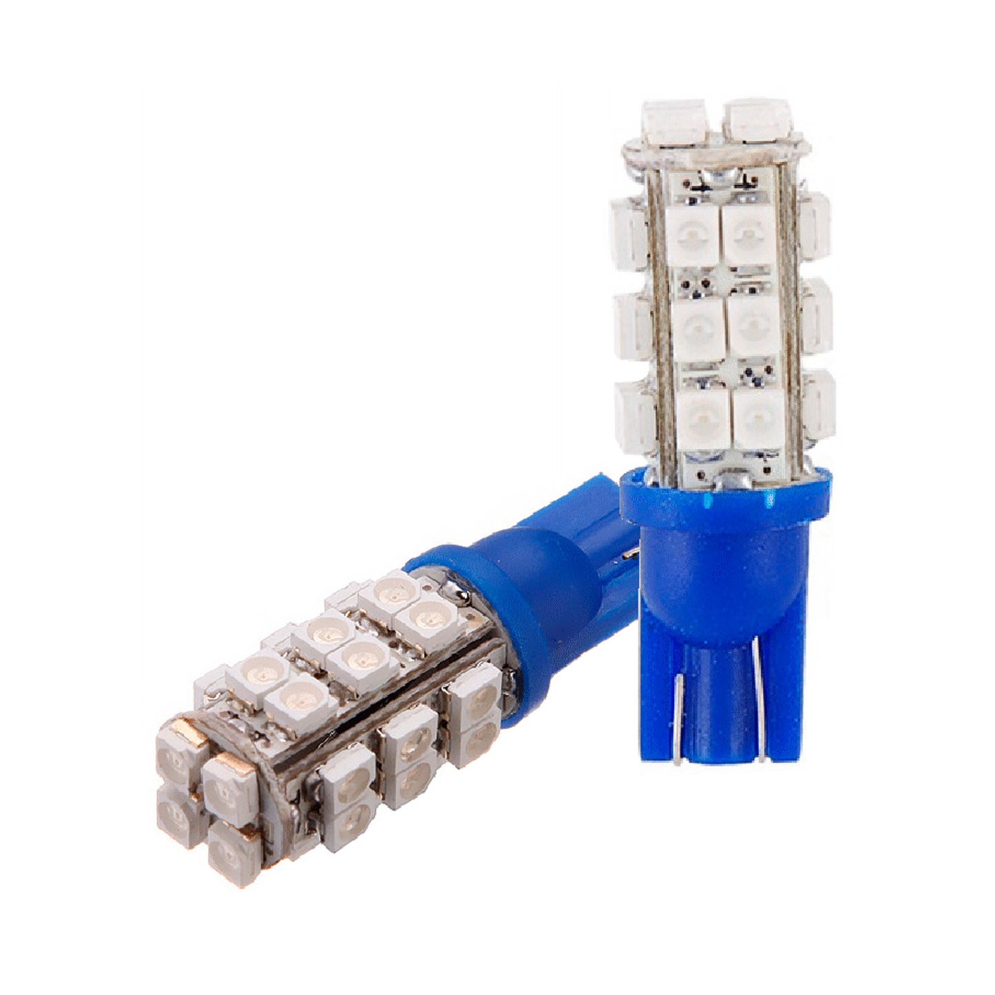 T10 Tower 28 Leds Blue 2 Pcs image 0