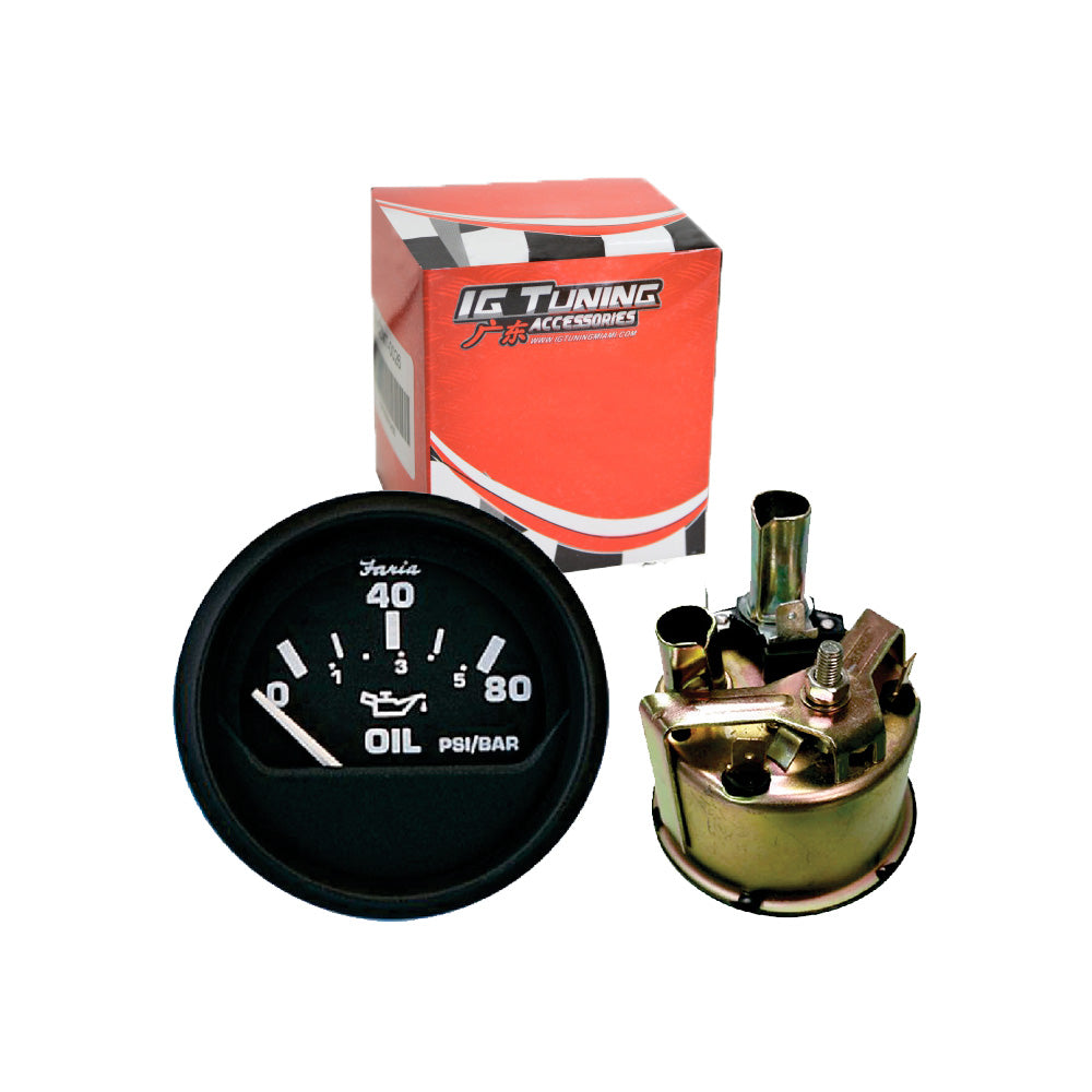 Oil Pressure Elect Gauge 60Mm image 0