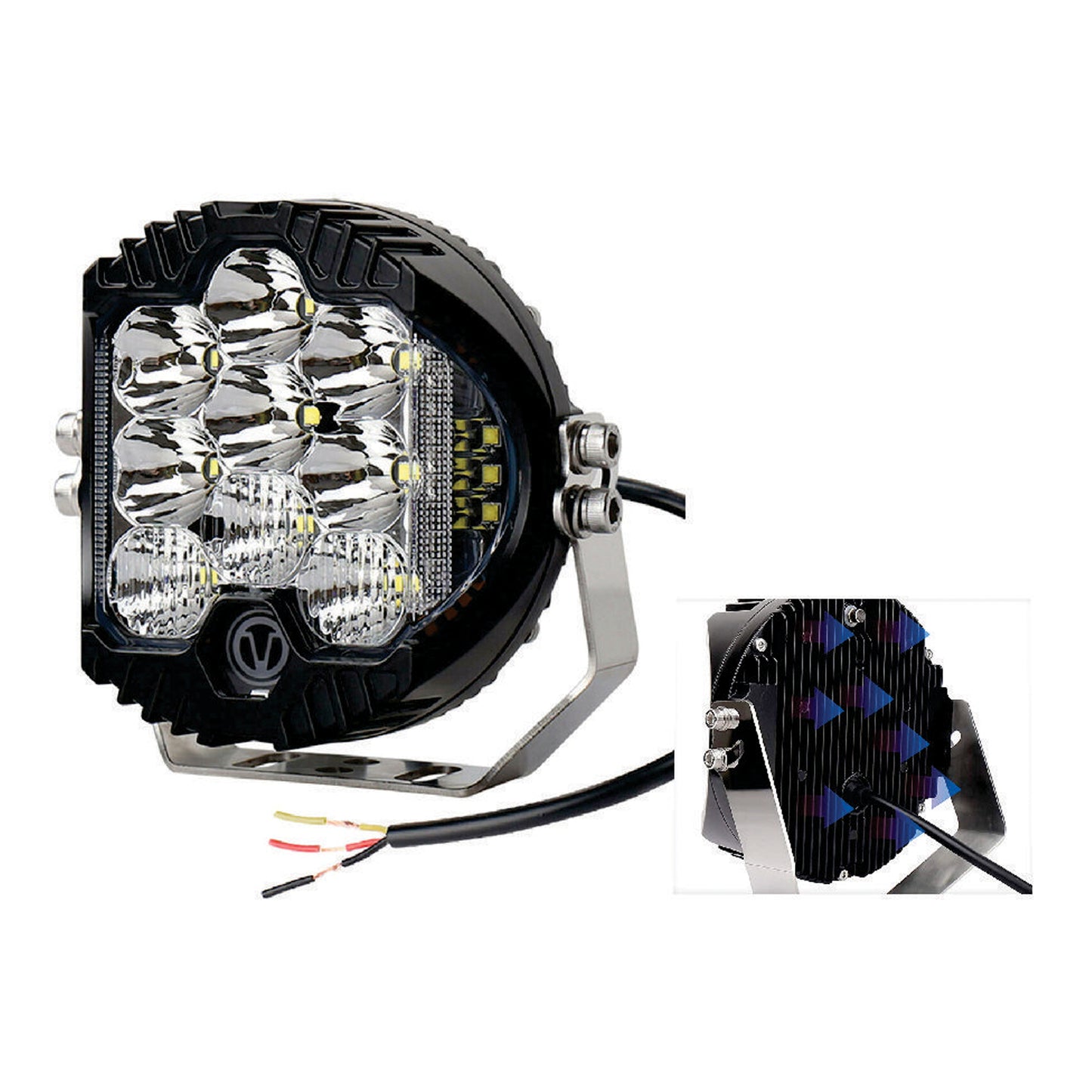 LED Flood Spot Off Road Clear 7" 1pcs image 0
