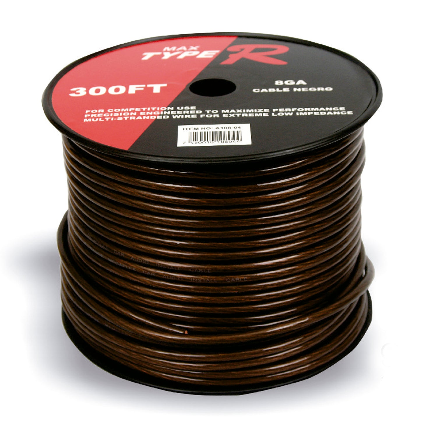 Free O2 Cable 91 mtrs 8GA Black image 0