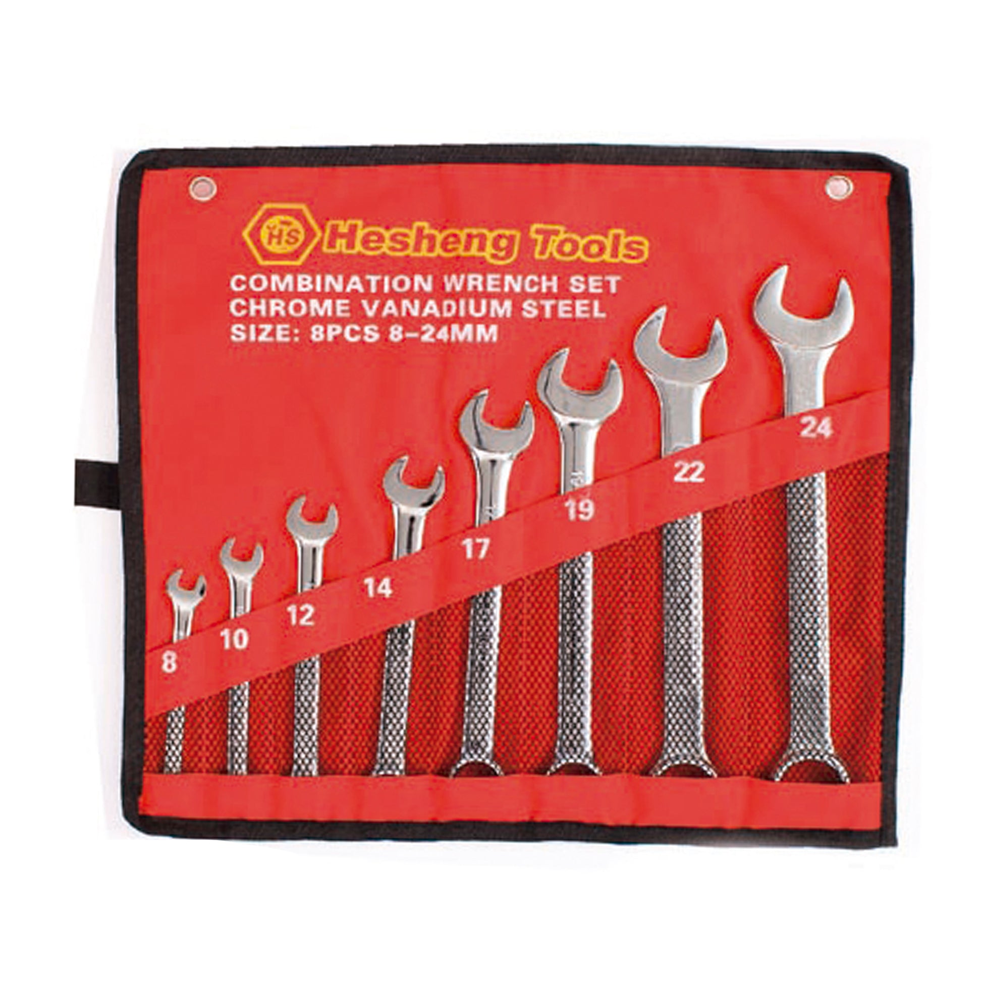 Combination wrench set 8 pcs image 0