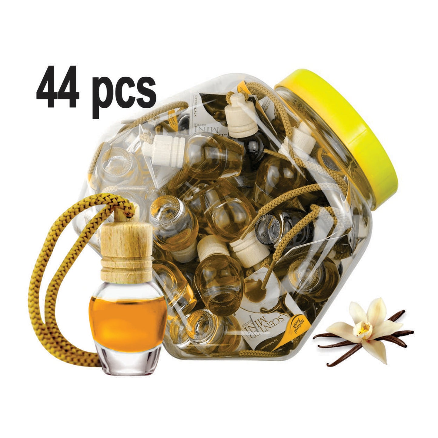 Scented Mini Bottle Pitcher 44 pcs Vanilla image 0