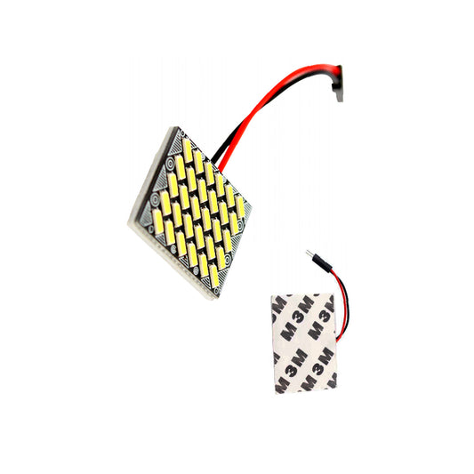 COB 30-SMD LED Panel Dome Lamp Auto Car image 0