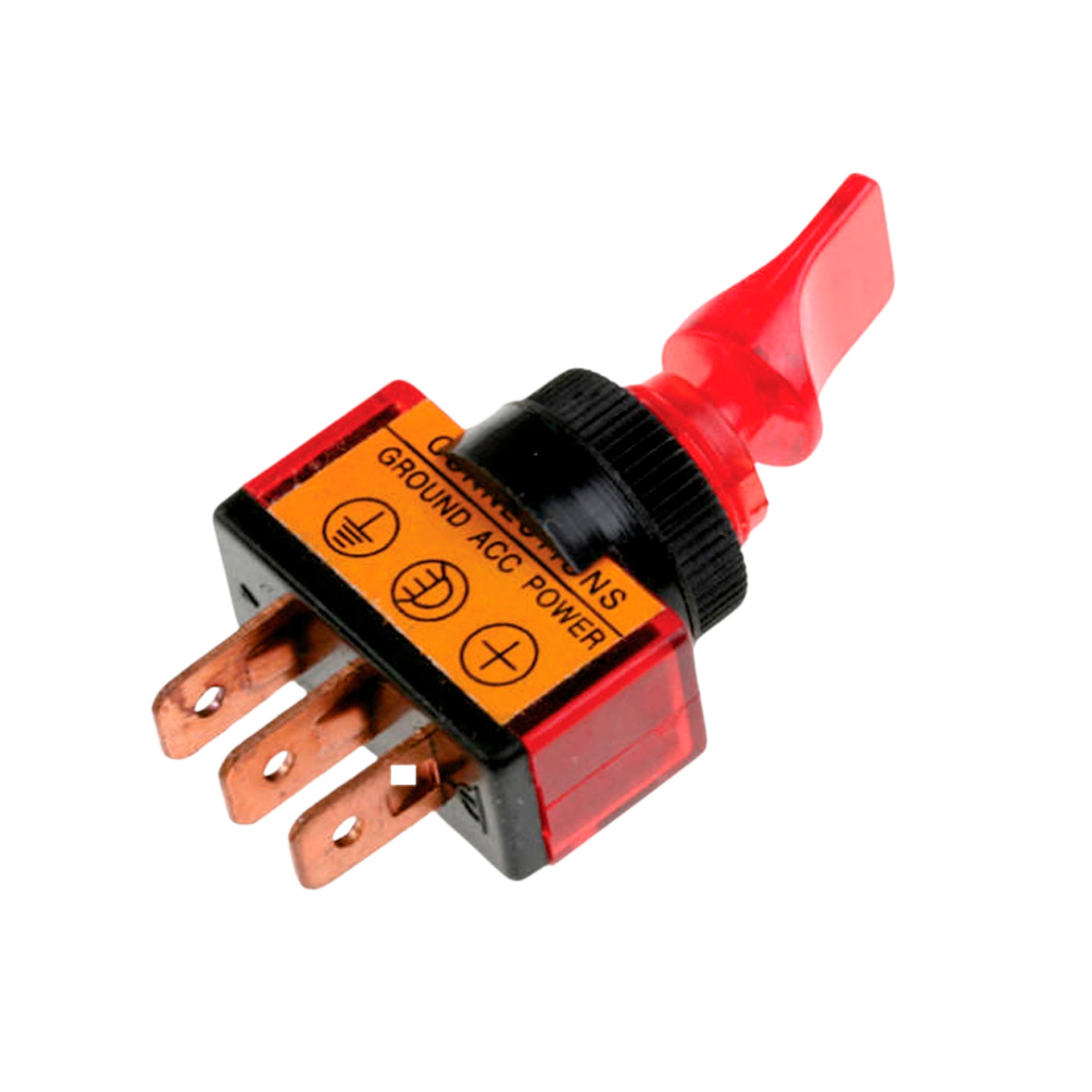 Small Clear Switch W/Light image 0