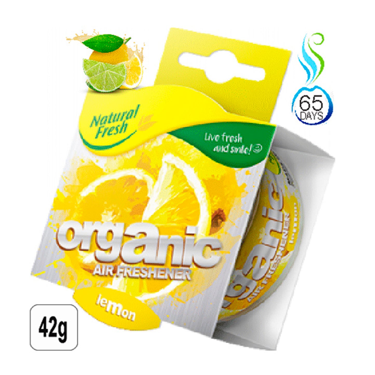 Organic Can Wrap Lemon 42g image 0