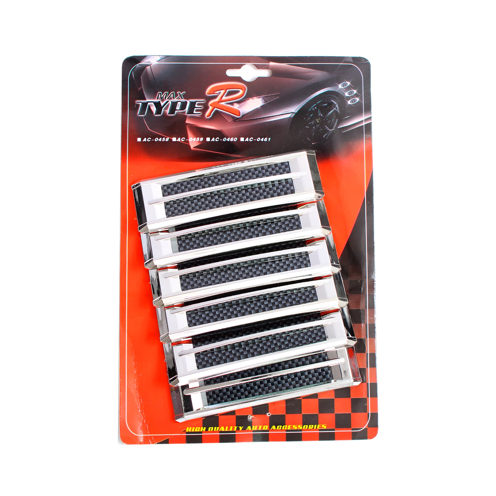 Air Inlet 6 pieces blackground Carbon Filter image 0