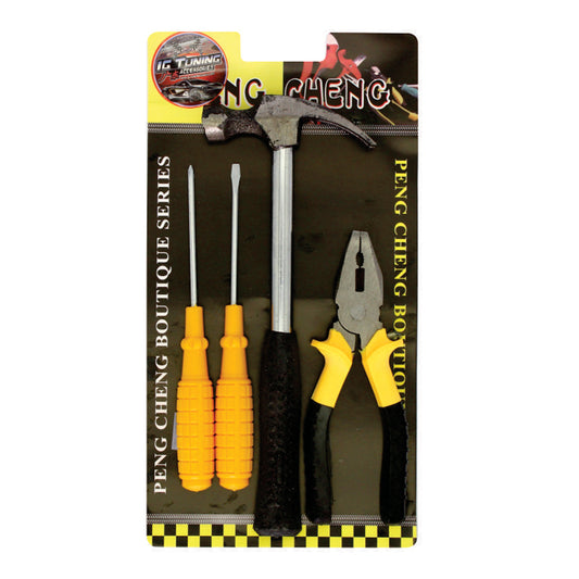 Kit Helmet Pliers 2 Screwdriver 4 Pcs image 0