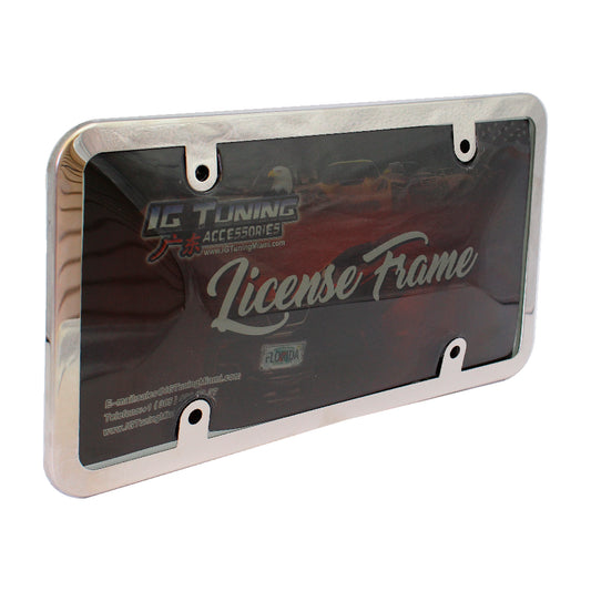 License Plate Frame and Cover Smoke image 0