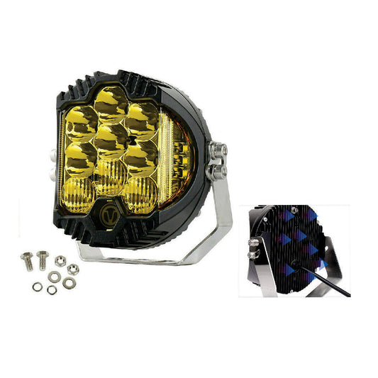 LED Flood Spot Off Road Yellow 7" 1pcs image 0