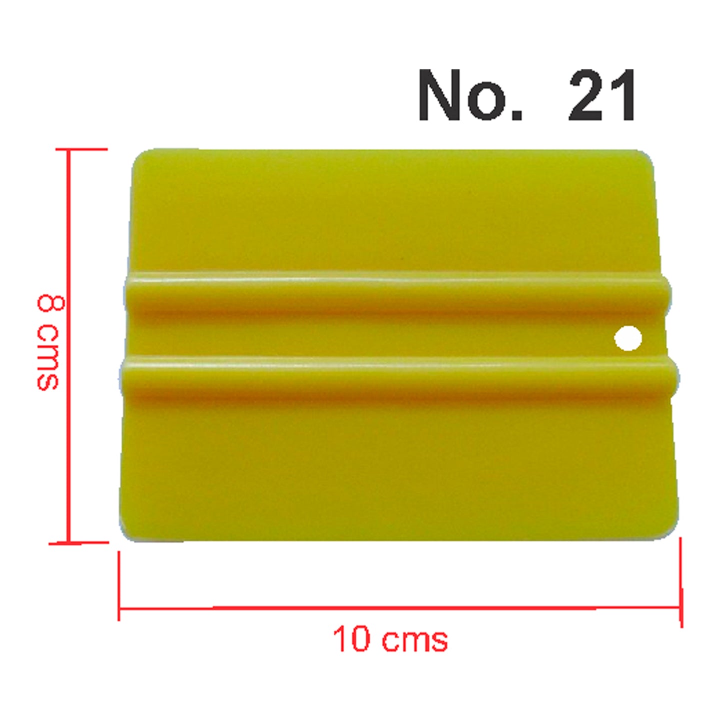 Plastic Spatula 10Cmx8Cm  No. 21 image 0