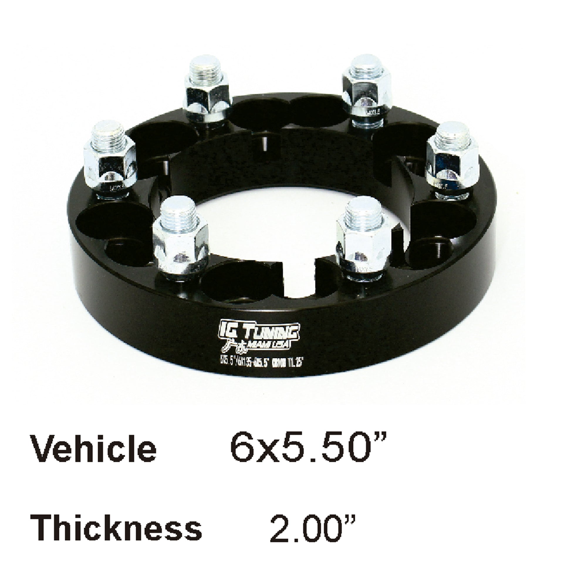 Adapter 6x5.5 to 6x5.5 CB78.1mm T2 1pcs image 0