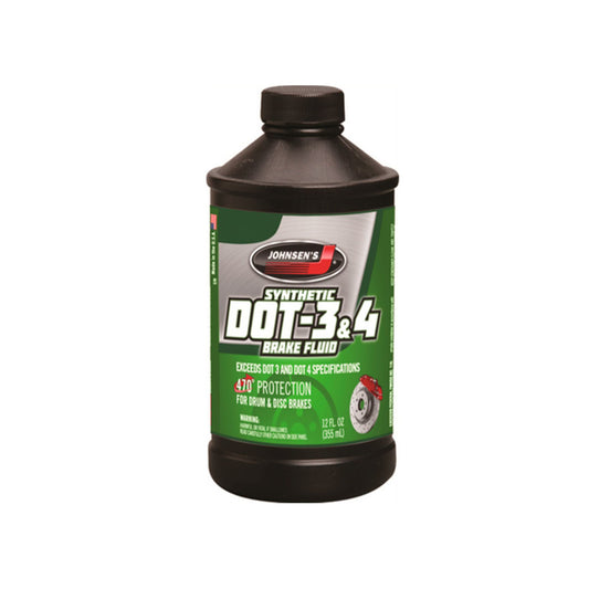 Jhn Prem Synthetic DOT4 Brake Fluid 12 oz 12 pcs image 0