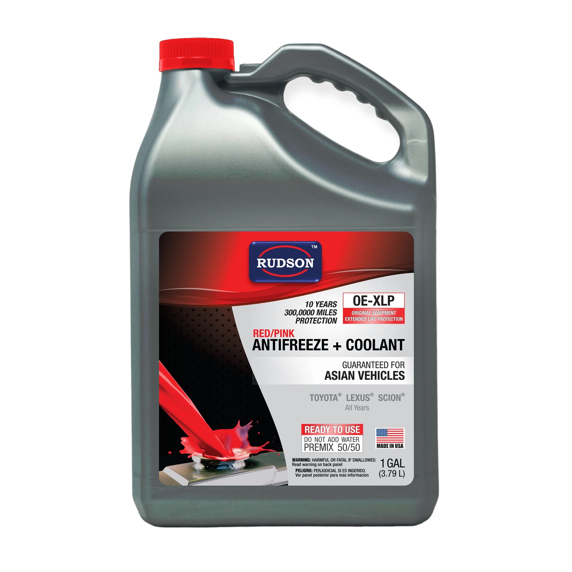Antifreeze Asian Coolant Red 1 gal 6 pcs image 0