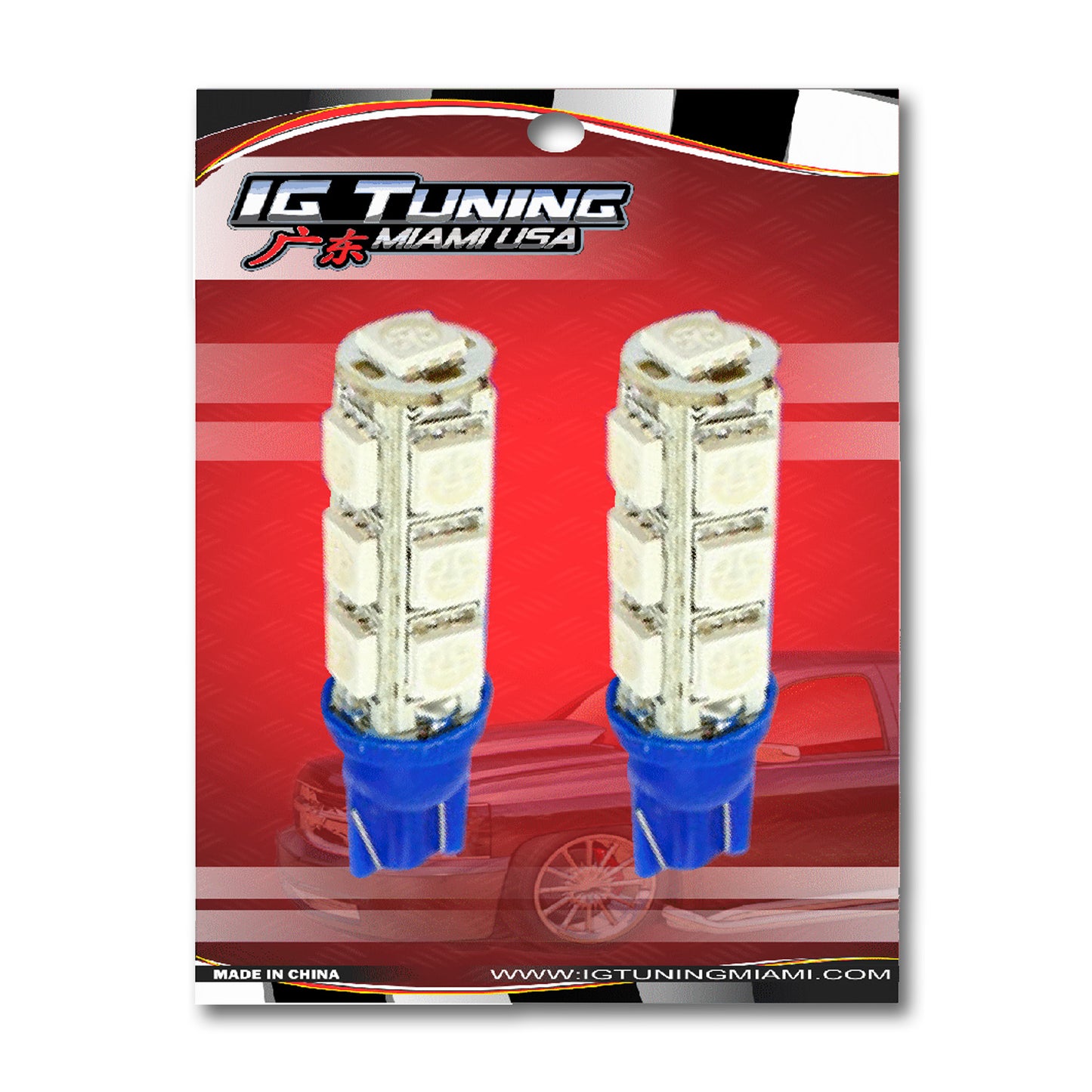 Capless 13 Led Blue Tower Bulb. image 0