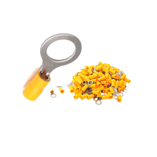 Hole Yellow Terminal Nro 10 100 Pcs image 0