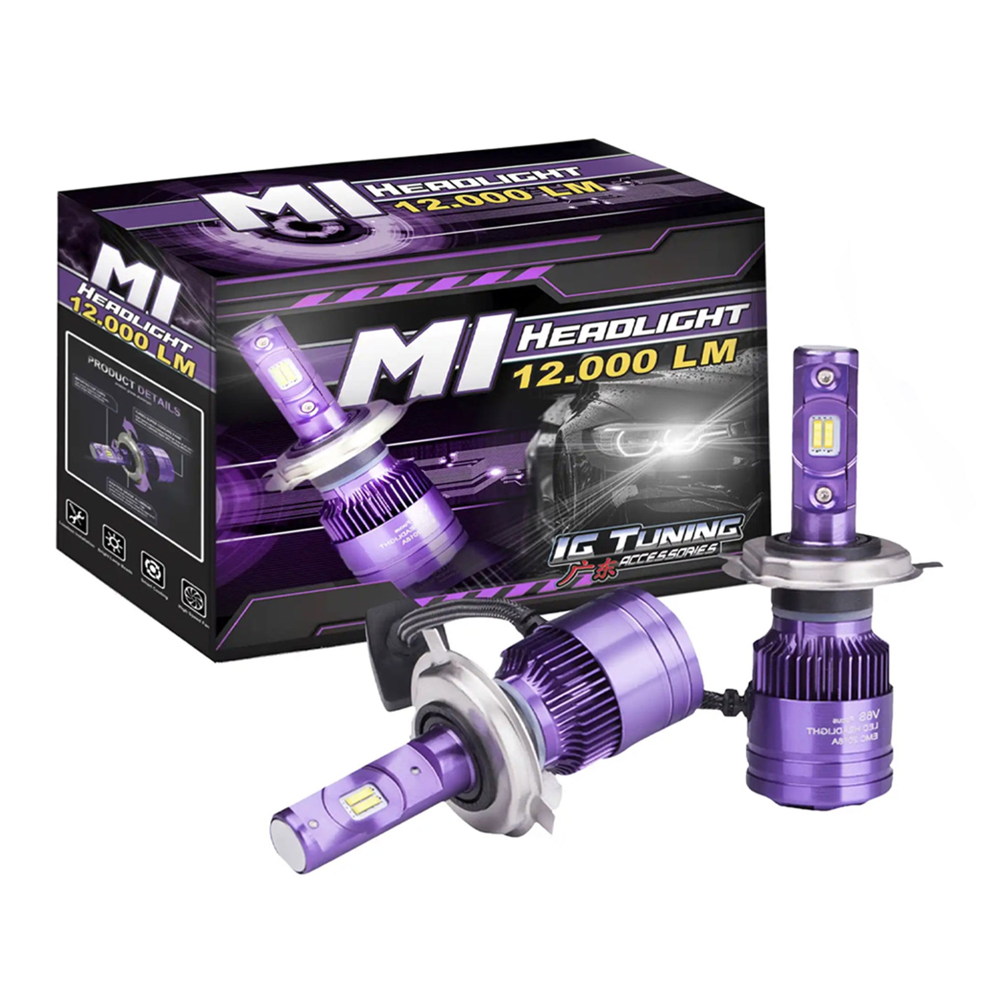 Headlight LED M1 H7 image 0