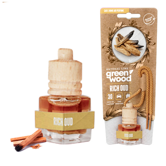 Green Wood Bottle 5ml Rich Oud image 0