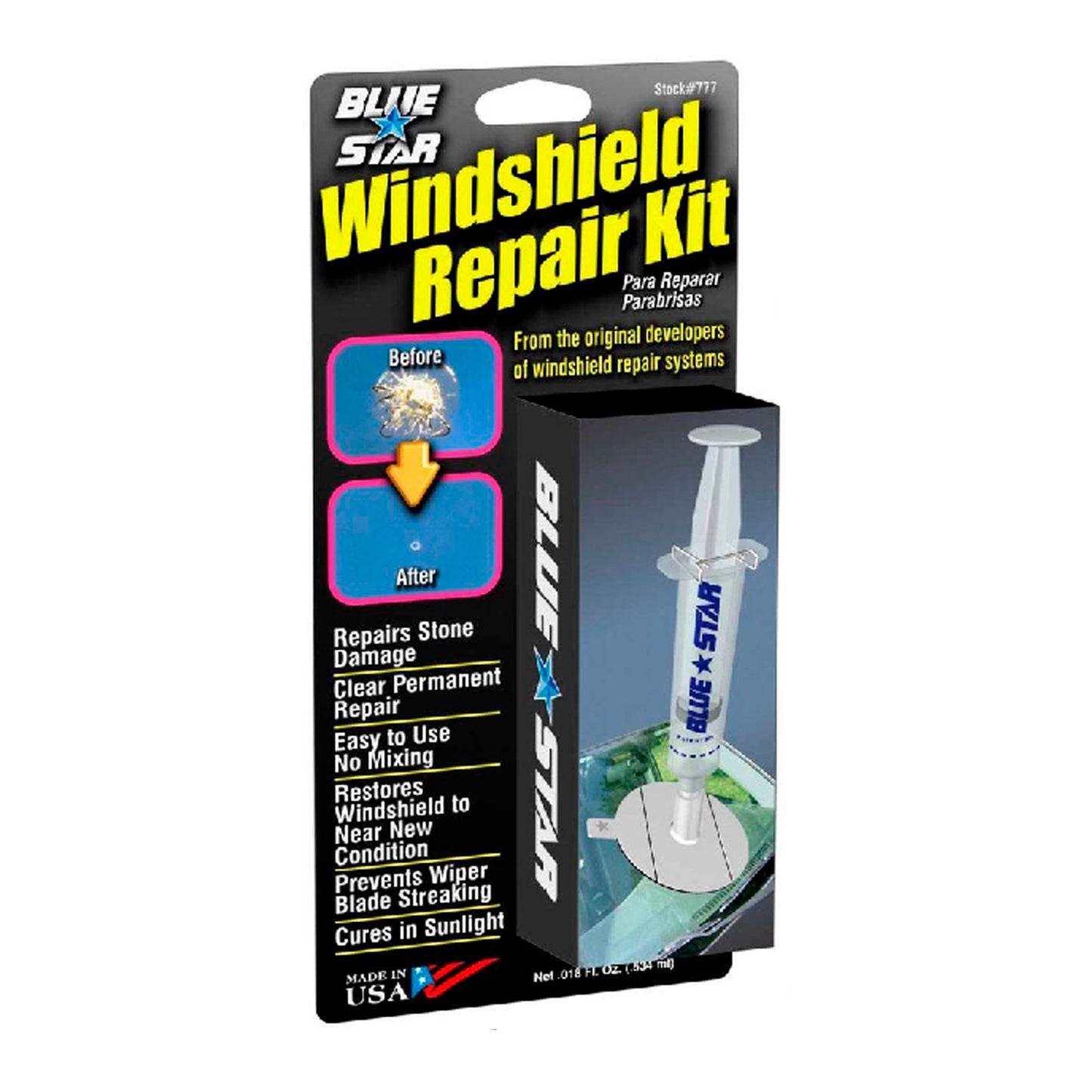 Windshield Repair Kit English info image 0