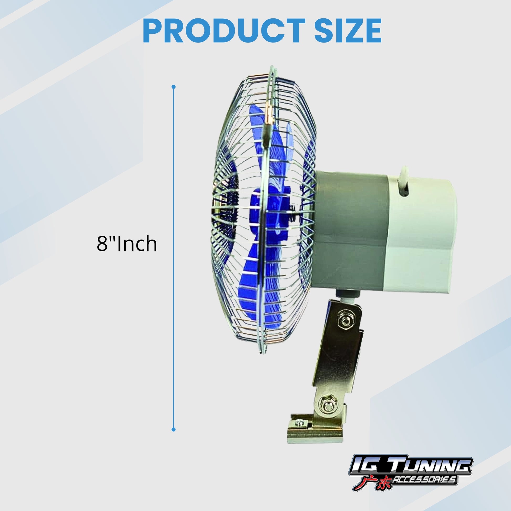 Blue Plastic Blade Fan image 3
