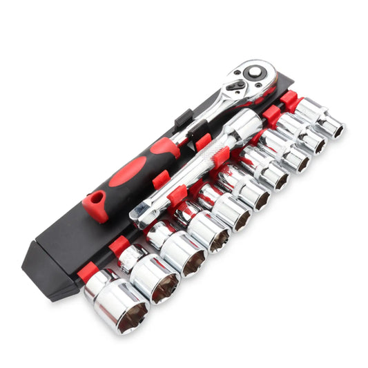 12-piece ratchet wrench set 1/4 image 0