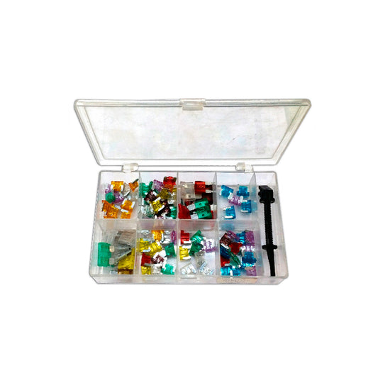 Kit  Of 160 Mini Fuses Various Amps image 0