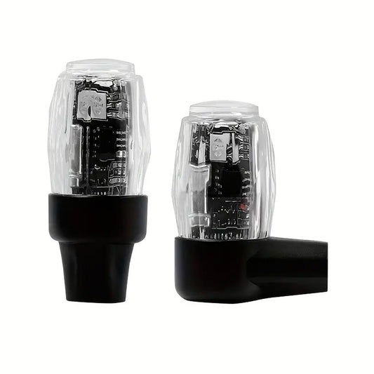 Led Tire Valve Light 2 pcs Rechargable image 0
