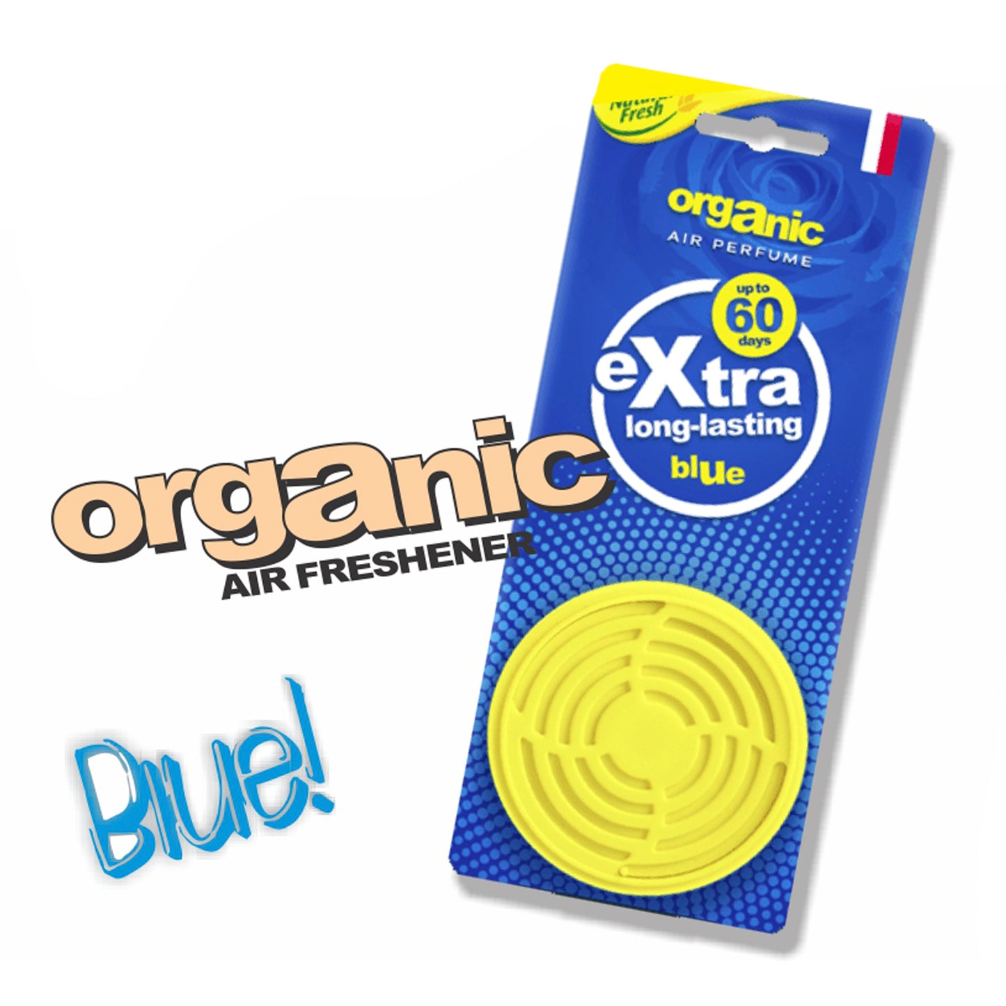 Organic Can With Header Blue 42G image 0