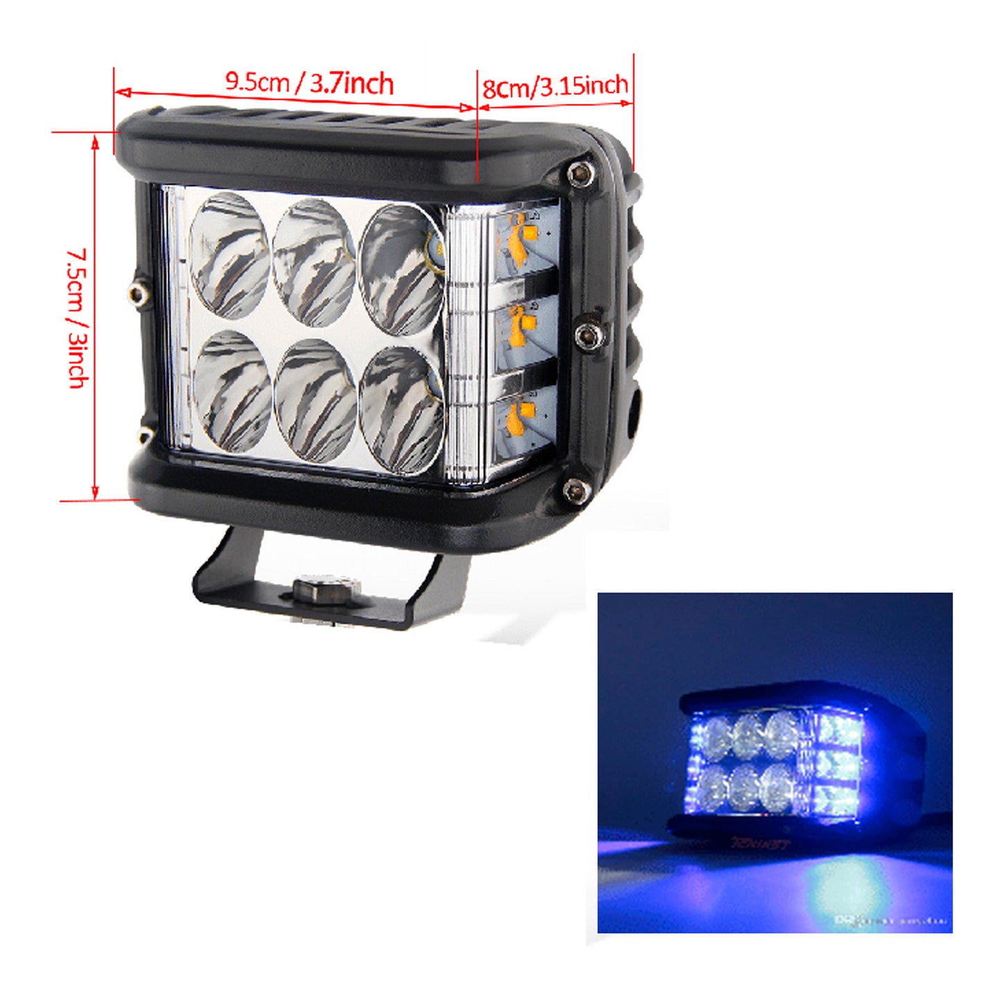 LED two Colors White -Blue image 0