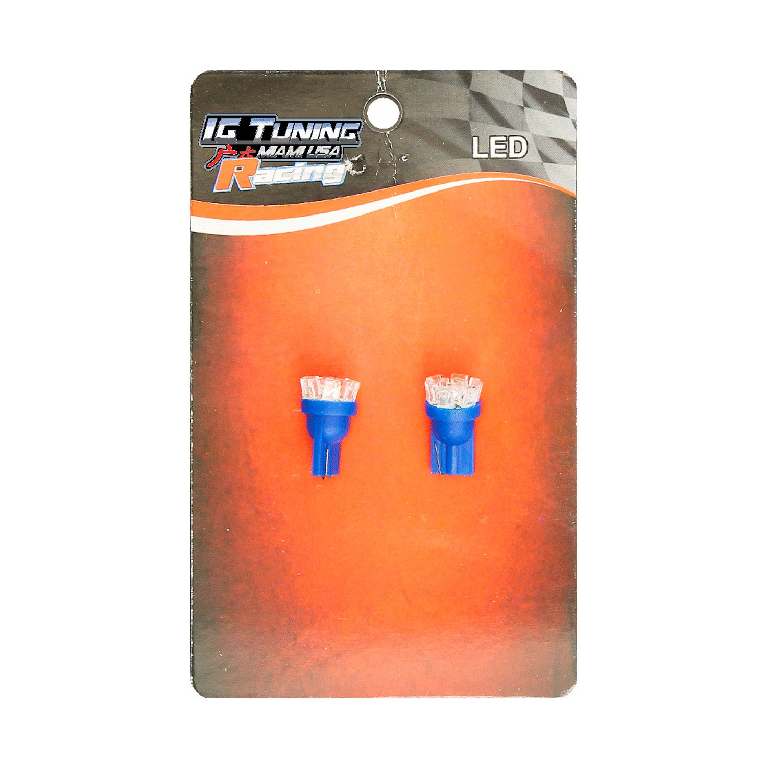 T10 9 Led Crazy Blue 2 pcs image 0