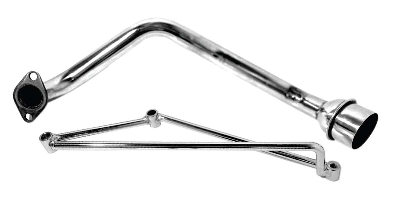 Base and Pipe of Exhaust Motorcycle image 0