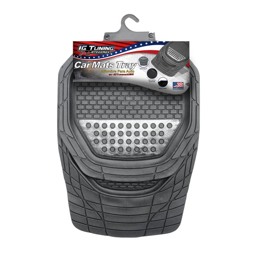 Car Mats Model Xcalibur Gray-Chrome image 0